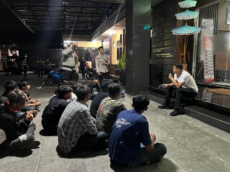 Euforia Konvoi Kemenangan Persib, Sejumlah Remaja Berakhir ditindak Petugas
