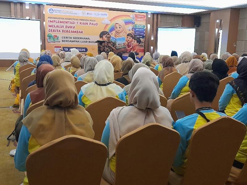 Ratusan Guru PAUD Tasikmalaya Ikuti Pelatihan 7 Kebiasaan Anak Indonesia Hebat Berbasis Cerita Bergambar